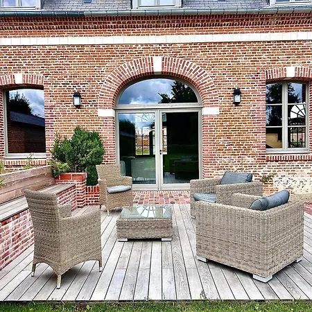 Villa La Maison Du Chateau-confort Premium-famille-wifi Biencourt