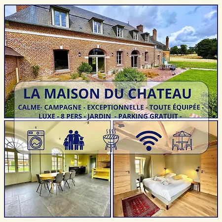 La Maison Du Chateau-confort Premium-famille-wifi Villa