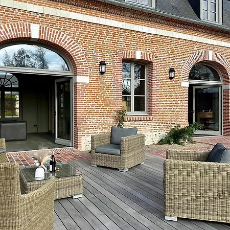 Vila La Maison Du Chateau-confort Premium-famille-wifi Biencourt