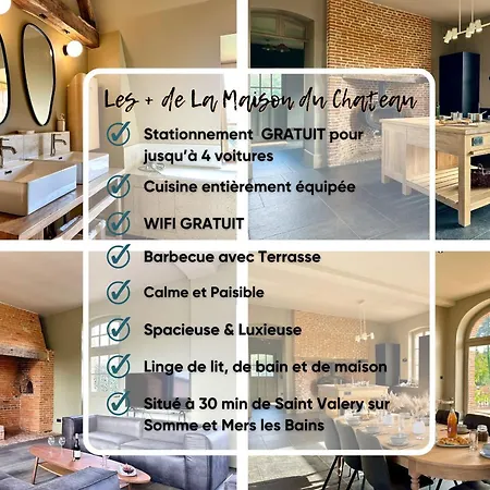 La Maison Du Chateau-confort Premium-famille-wifi Villa *