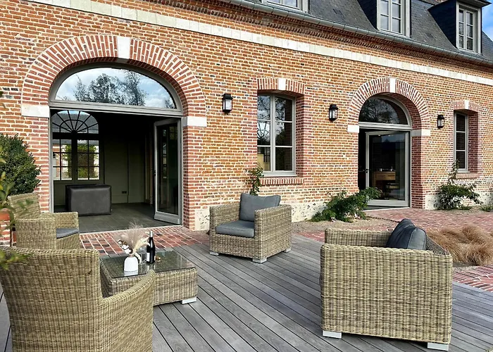 Vila La Maison Du Chateau-confort Premium-famille-wifi Biencourt